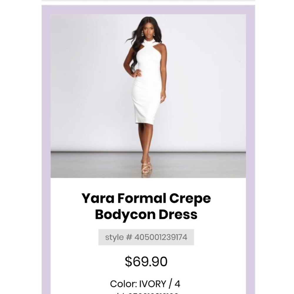 Windsor White Dress